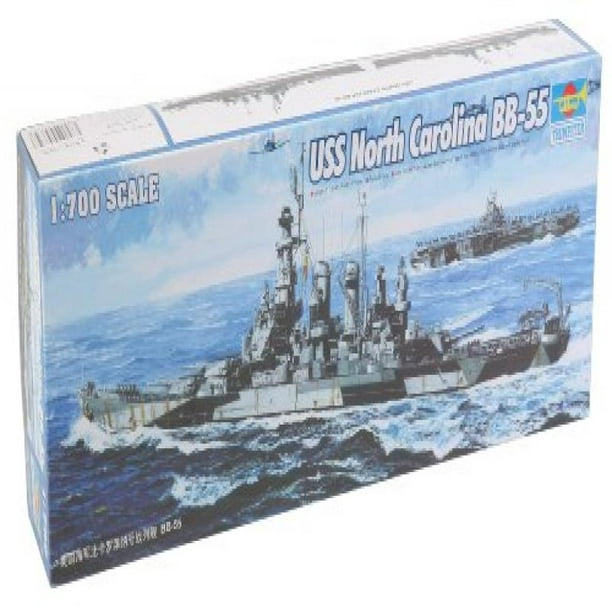 Trumpeter Models 5734 1 700 USS North Carolina Bb55 Battleship for sale online